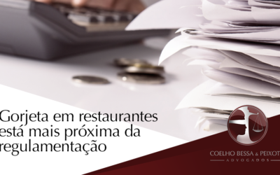 Gorjeta em restaurantes está mais próxima da regulamentação.