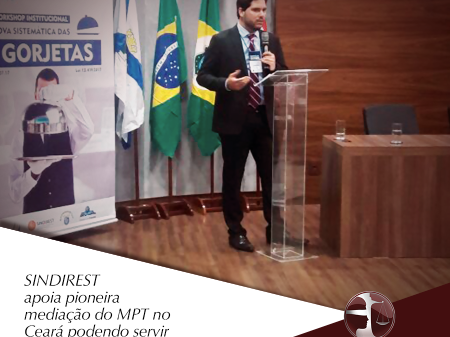 SINDIREST apoia pioneira mediação do MPT