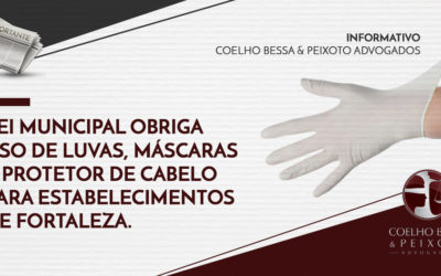 Lei Municipal obriga uso de luvas, máscaras e protetor de cabelo para estabelecimentos de Fortaleza.