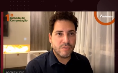 O Advogado André Peixoto palestrou na 1°Jornada de Computação da Unifametro